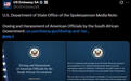 美国政府“强烈谴责”南非涉嫌拘留美官员,南非驳斥