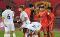 足球——“熊猫杯”国际锦标赛:中国U22平乌兹别克斯坦U22