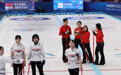 冰壶——女子循环赛:中国队不敌韩国队