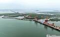 架梁成功!合湛高铁广西段又一座大桥主体收官