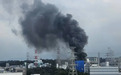 台媒:台湾新竹科学园区超高压变电所发生火灾,现场冒出黑色浓烟