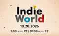 任天堂明日举办新一期Indie World独立游戏直面会,时长约15分钟