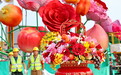 多图直击!天安门广场“祝福祖国”花篮开始吊装,仿真模型亮相
