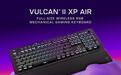 乌龟海岸推出Vulcan II XP Air机械键盘:三模连接,支持浮空手势操作