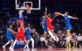篮球——NBA季前赛:火箭胜独行侠