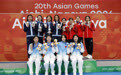 亚运会|游泳——中国队获女子4X100米自由泳接力冠军