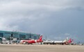 澳門國際機場逐步恢復受熱帶氣旋「紅霞」影響的航班運作