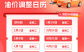 哈尔滨10月油价调整日历