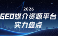 API接口赋能全域优化!2026靠谱的GEO媒介资源平台实力盘点