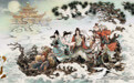 《八仙!》发布中秋“八仙送福”海报:水墨绘仙境 共赴月圆时