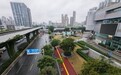 汉口古田二路凯德西城周边人行道焕新,市民出行更加安全