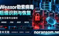 Weaxor勒索病毒.weax.rox.wxr.wxx等后缀识别,舍末无勒专业解析如何恢复