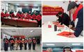 挥毫泼墨贺新春 笔墨传情促融合——河南省多地台办开展送春联活动