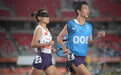 田径——亚残运会女子1500米T11决赛:中国选手包揽冠亚军