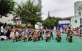 机器狗、小火箭、战术跑酷!空军预警学院幼儿园的六一活动“军”味浓