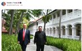 特朗普连晒3张与金正恩合照,“再次释放对话信号”