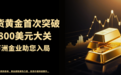 史上首次!现货黄金涨破4800美元关口,万洲金业护航安全投资