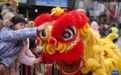 纽约举行巡游活动庆祝农历新年