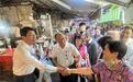 台南人受够民进党?谢龙介市场拜票:支持我的比四年前多两三倍