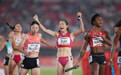 亚运会|田径——女子4X400米接力:中国队获季军