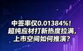 半导体细分龙头超纯应材摇号落地,中签率背后有哪些机会?