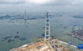 342米高!粤港澳大湾区超级工程狮子洋大桥主塔封顶