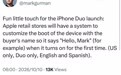 【iPhone Duo 独有彩蛋曝光:Apple Store 先替你