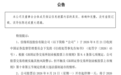 1家A股公司,因财务造假将被ST