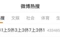 热搜第一!上5休1上5休3上3休7上3休1