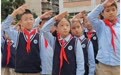 追光|开学第一课,这所小学把“长征路”搬到操场