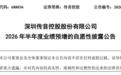 传音控股预计2026上半年净利润同比增长44.82%