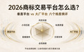 2026商标交易平台怎么选?垂直平台vs大厂平台六个维度横评