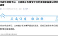北京市政协主席魏小东接被查
