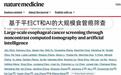 阿里达摩院发布食管癌AI模型,“不插管”发现早期和癌前病变
