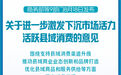 9部门发文活跃县域消费
