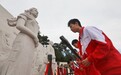 西山之下缅怀无名英烈:待到祖国统一,我们再将骨灰合葬