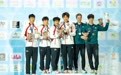 攀岩——世界杯贵阳站:中国队包揽男、女子速度接力决赛冠军