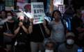 日本万人集会抗议高市政府破坏和平宪法