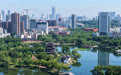 江城碧空如洗,“武汉蓝”绚丽再现