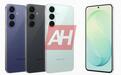 三星Galaxy S26 FE手机渲染图曝光:紫黑绿三色亮相