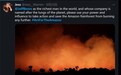 亚马逊雨林过火面积超80万公顷，网友喊话贝索斯去救火