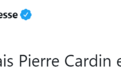 法国著名设计师皮尔·卡丹去世 终年98岁