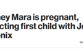 外媒曝鲁妮·玛拉怀孕六月，将与“凤凰叔”迎来爱的结晶