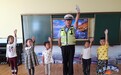 萌娃交通安全“开学第一课” 张掖高台交警蜀黍这样上