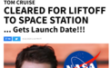 冲出地球！阿汤哥明年10月乘SpaceX上太空拍电影