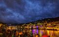 国庆节凤凰古城璀璨夜景美不胜收