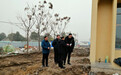 定远县教体局领导调研朱马学校在建工程项目 