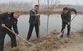 淮滨县公安局积极组织开展冬春季植树活动