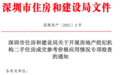 红头文件!深圳严查成交参考价应用!任何广告形式未严格执行,整改!