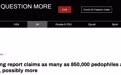 英国国家反犯罪局发布新报告:全英可能有85万“恋童癖”
